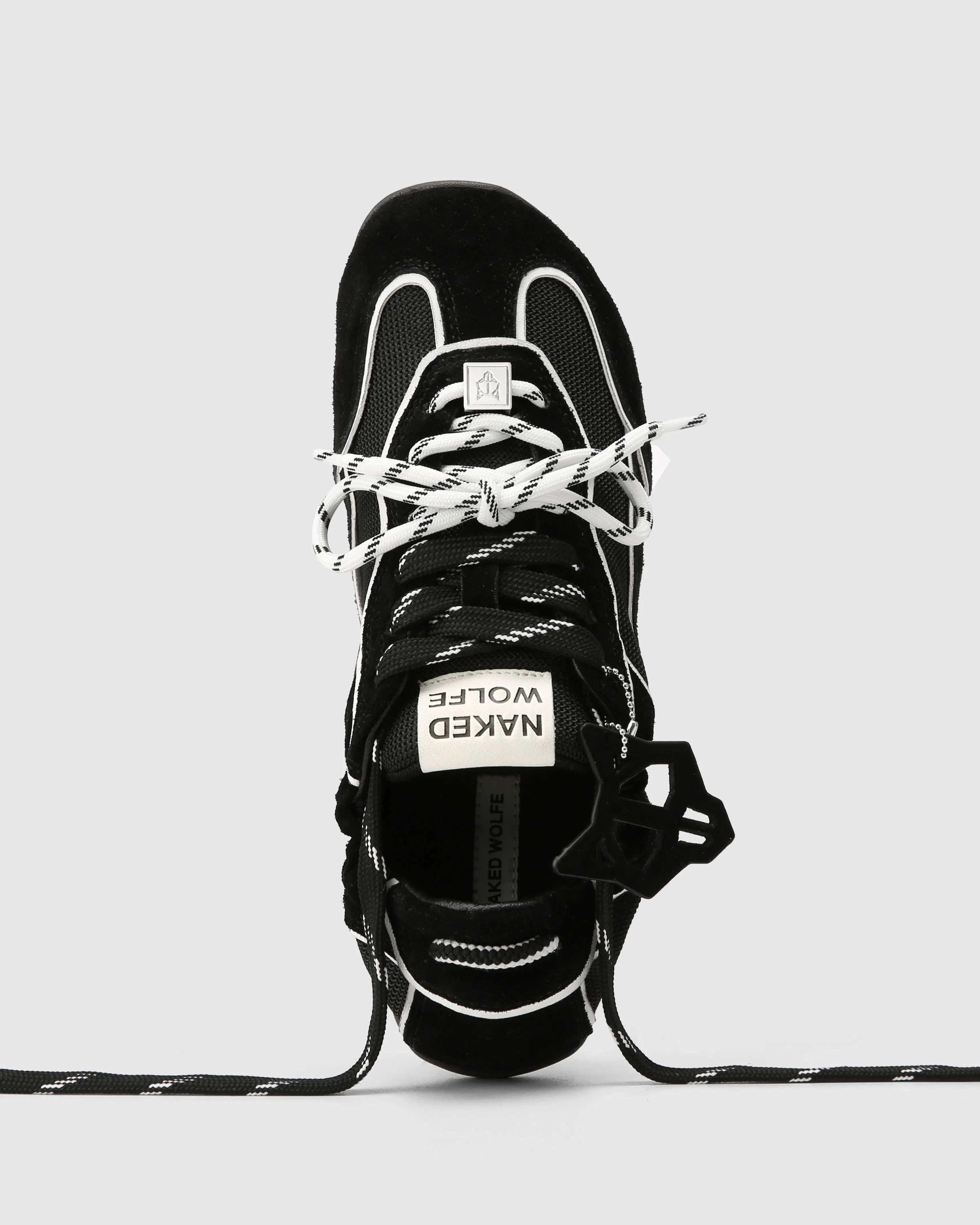 Soul Black Hairy Suede