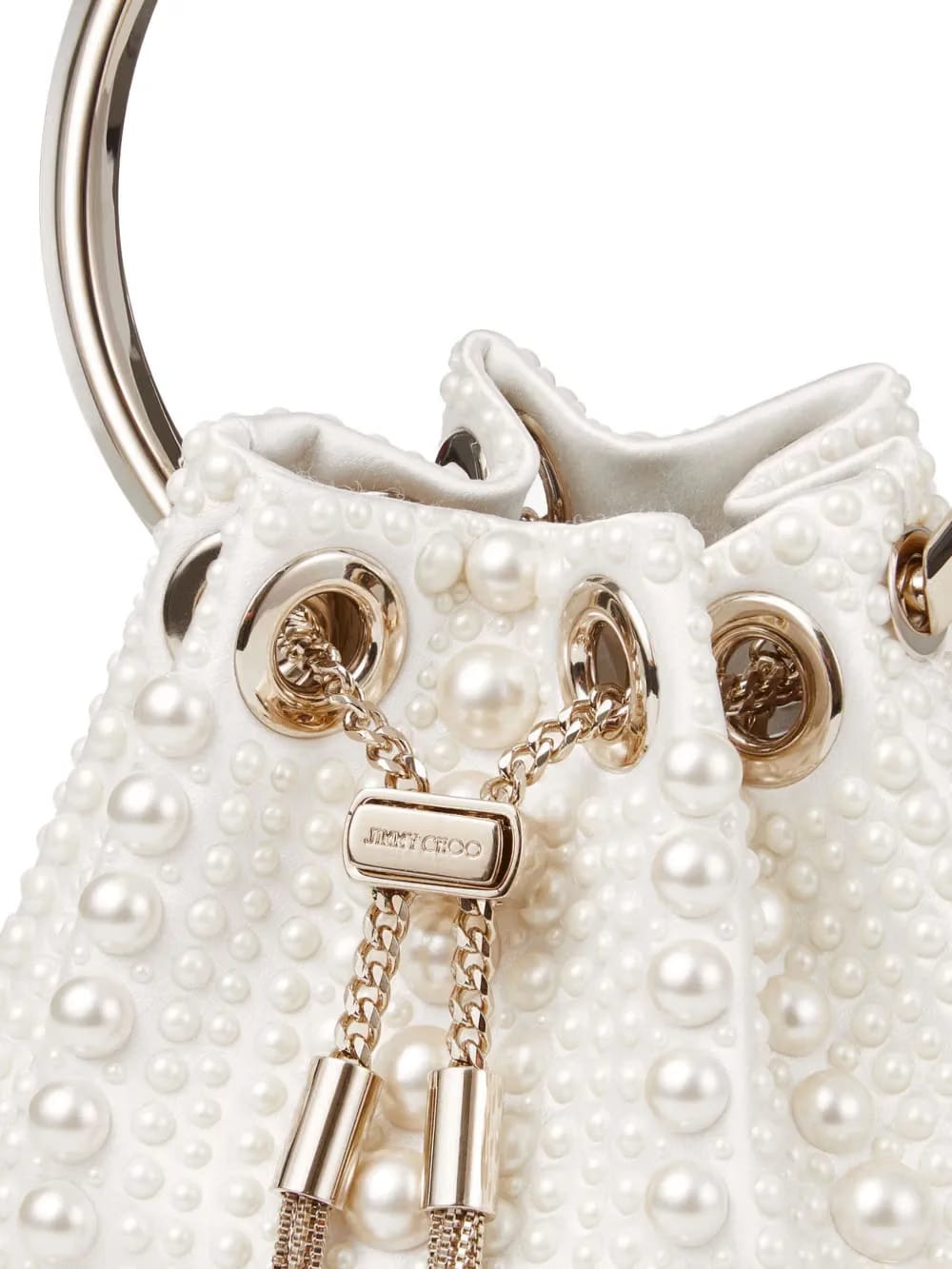 Bon Bon pearl-embellished mini bag