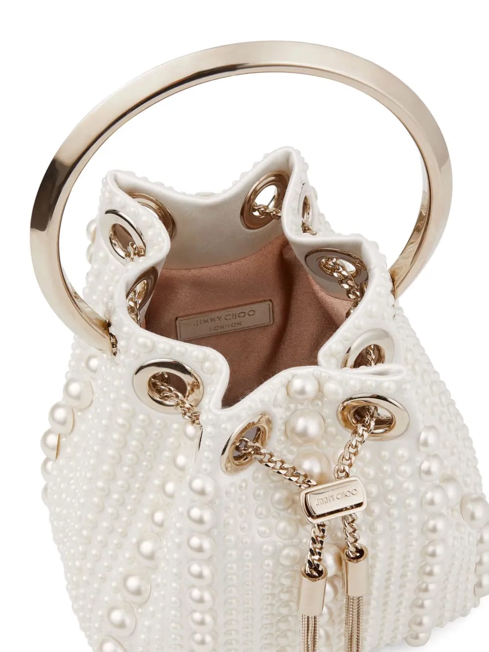 Bon Bon pearl-embellished mini bag