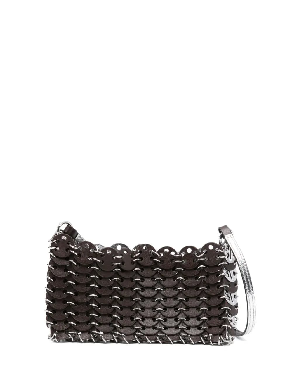 chain-link shoulder bag