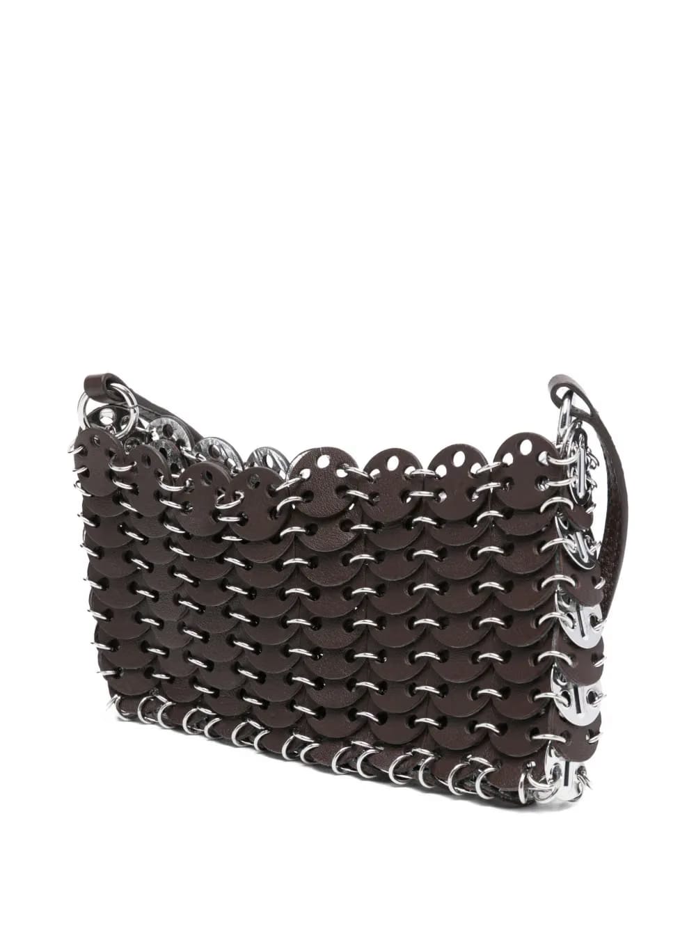 chain-link shoulder bag