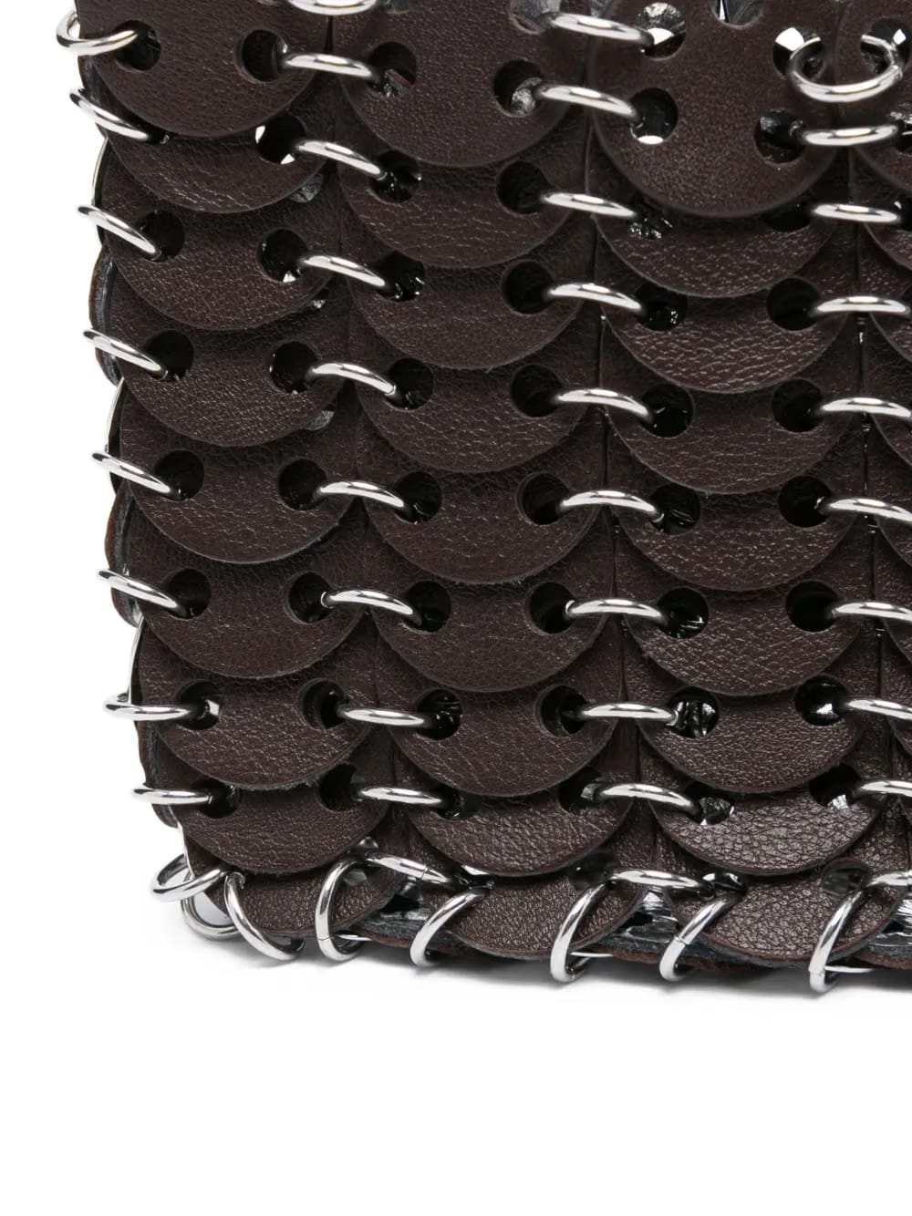 chain-link shoulder bag
