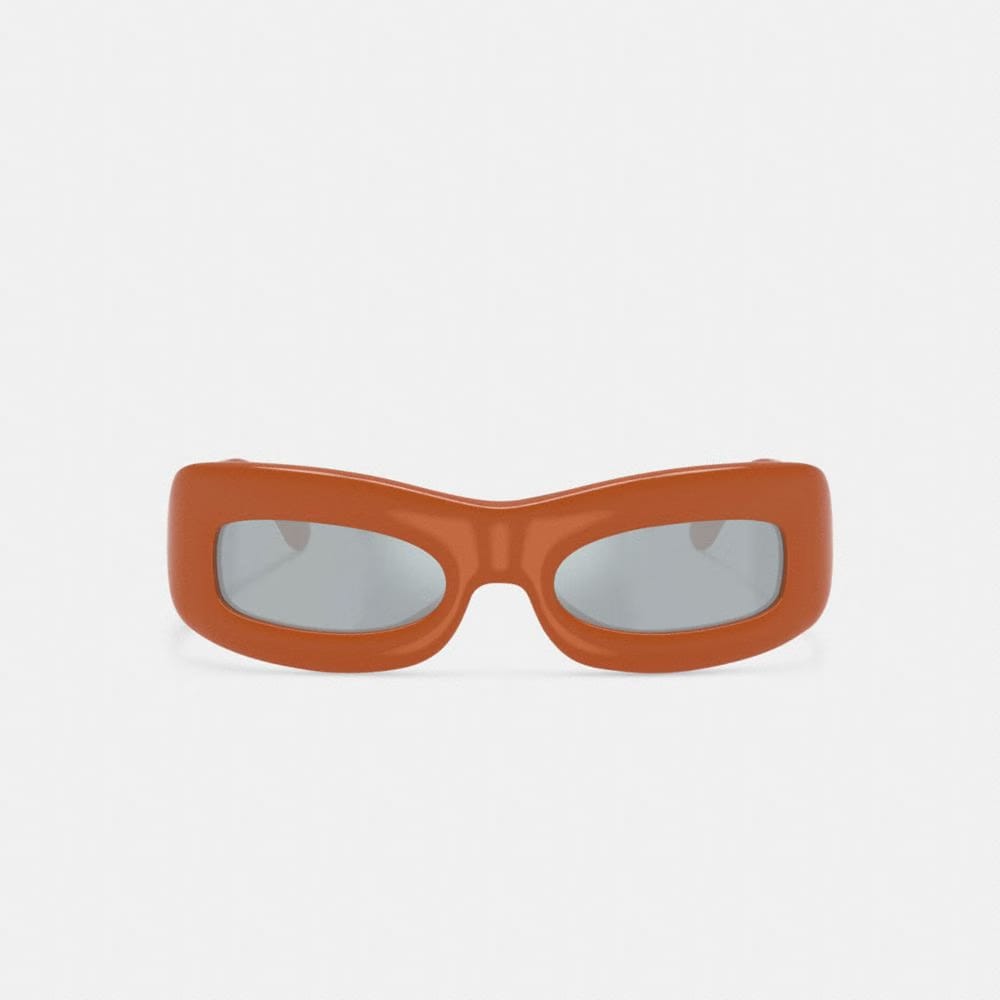 Chunky Narrow Rectangle Sunglasses