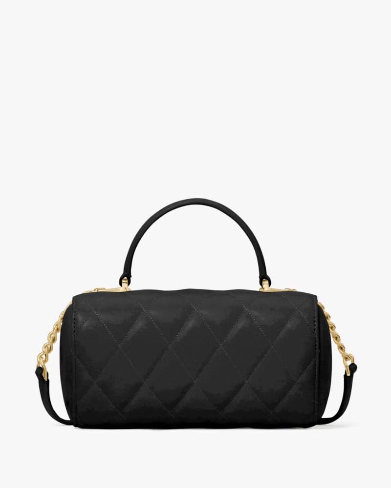 Heart Barrel Quilted Crossbody