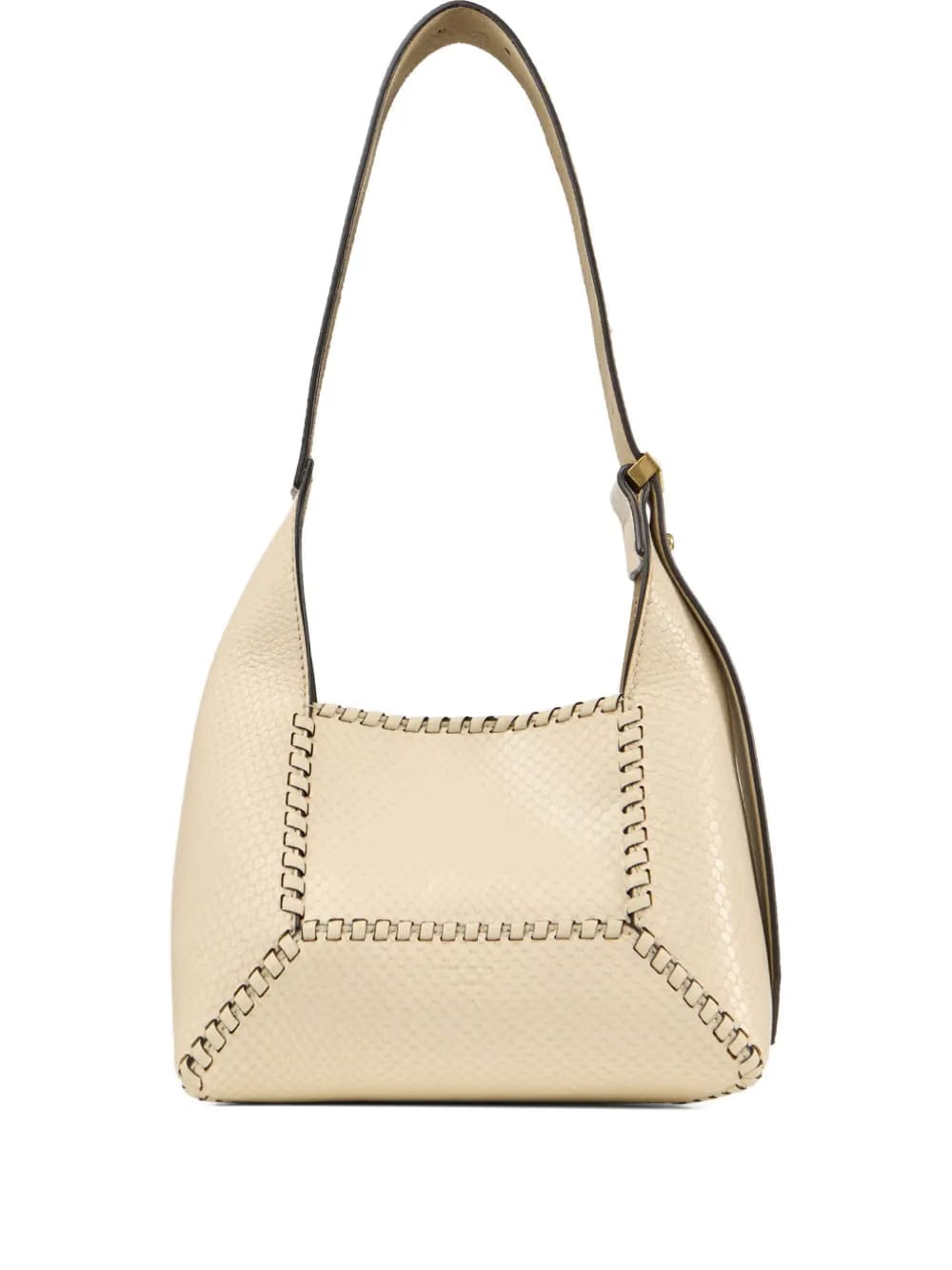 Diamond Hobo S leather shoulder bag