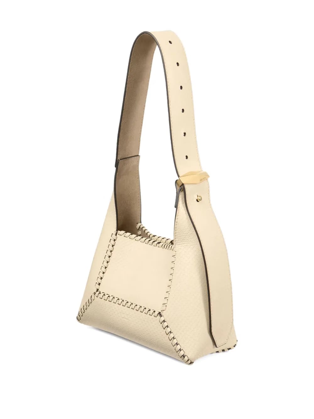 Diamond Hobo S leather shoulder bag