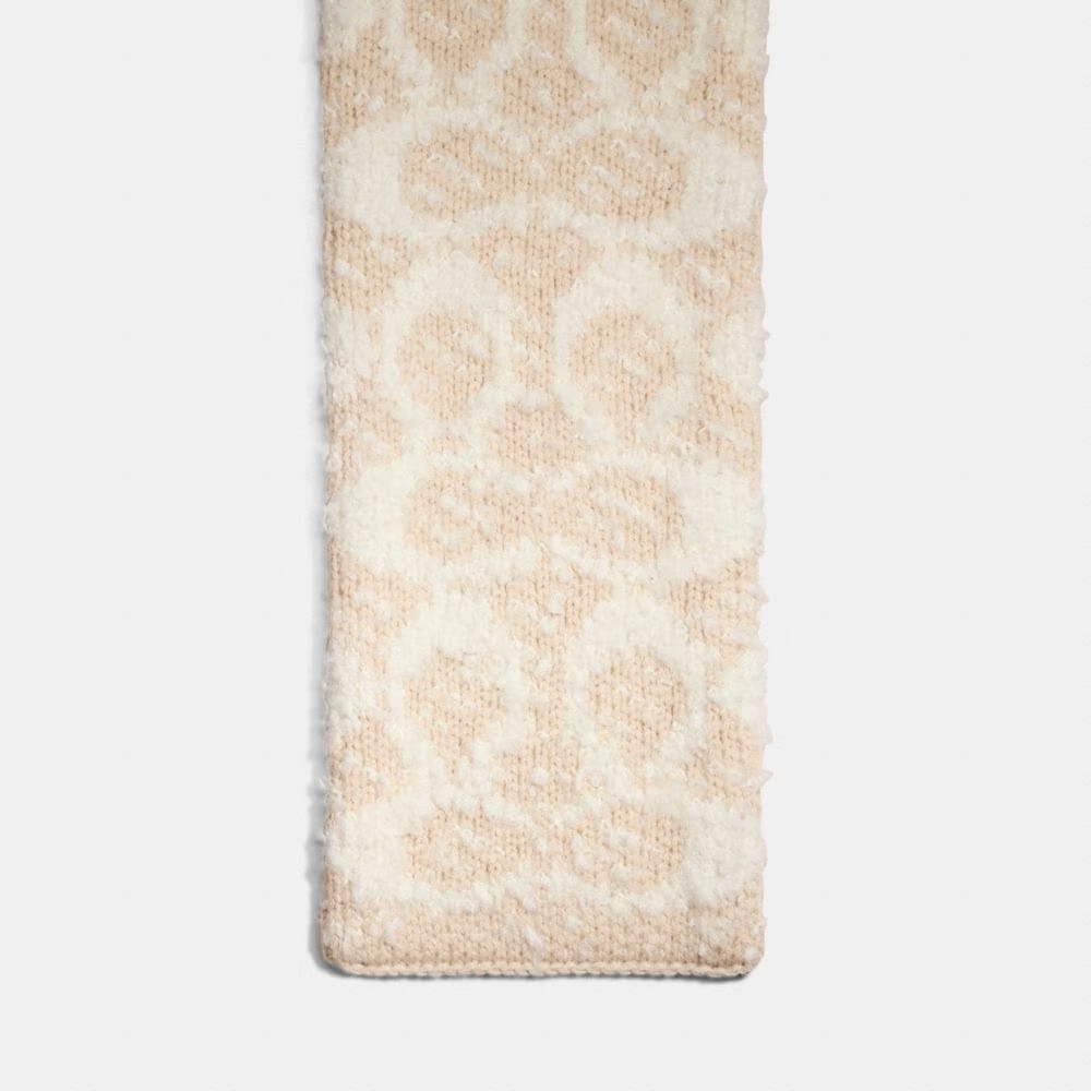 Restored Signature Cashmere Scarf
