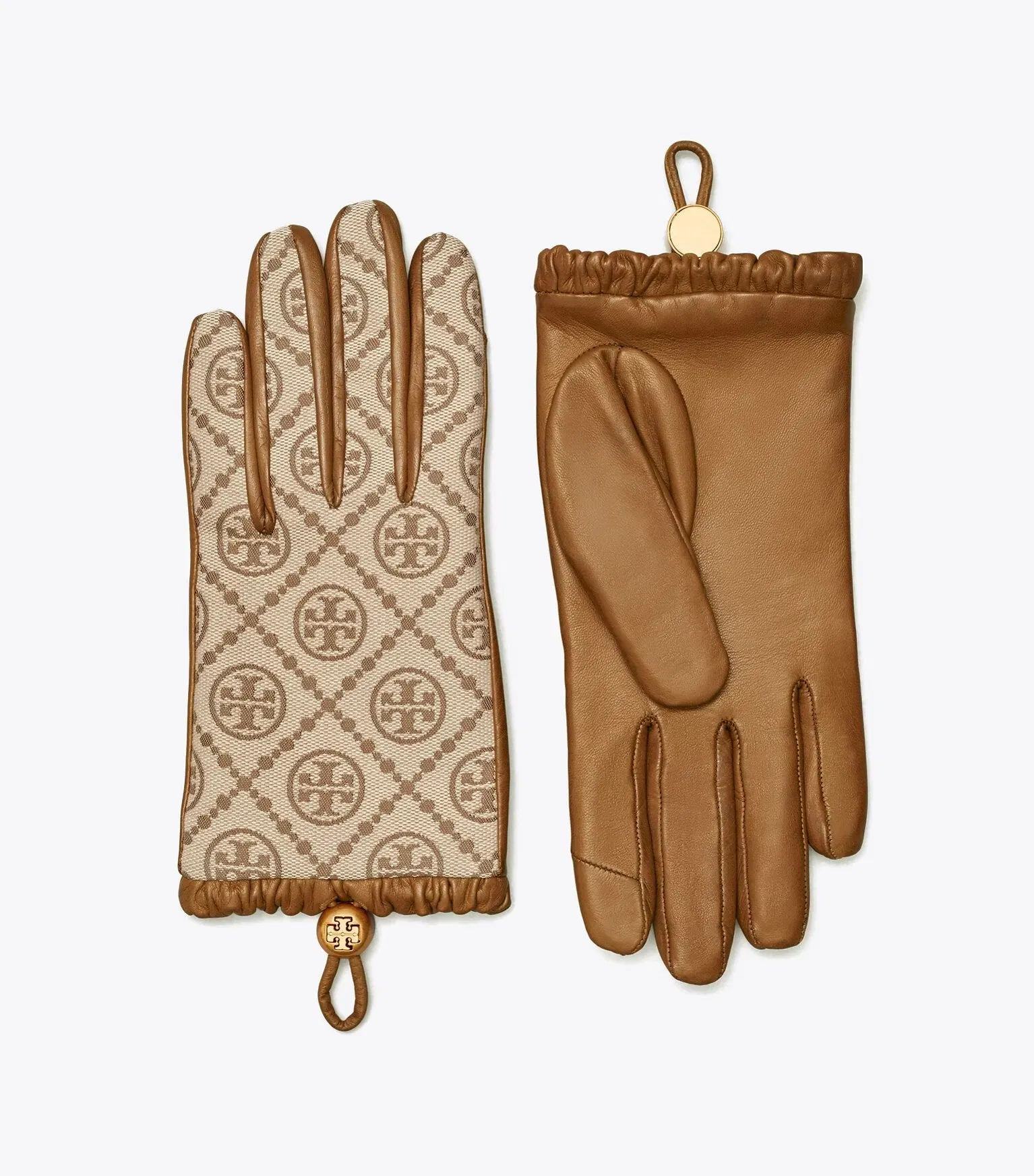 T Monogram Gloves