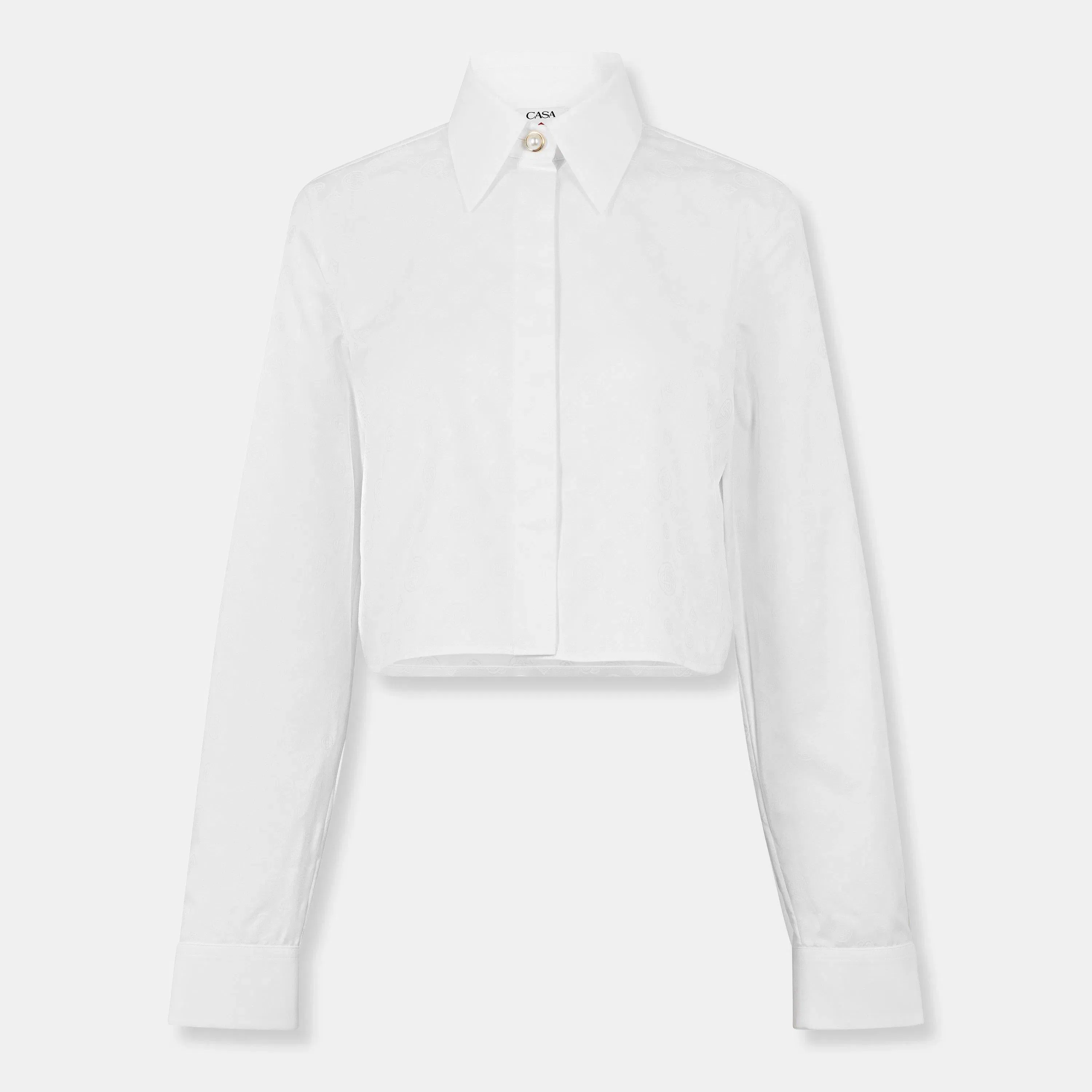 Mono Long Sleeve Patterned Shirt