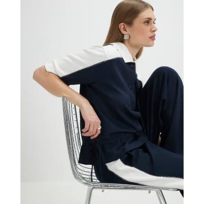 Navy Short Sleeve Polo Shirt