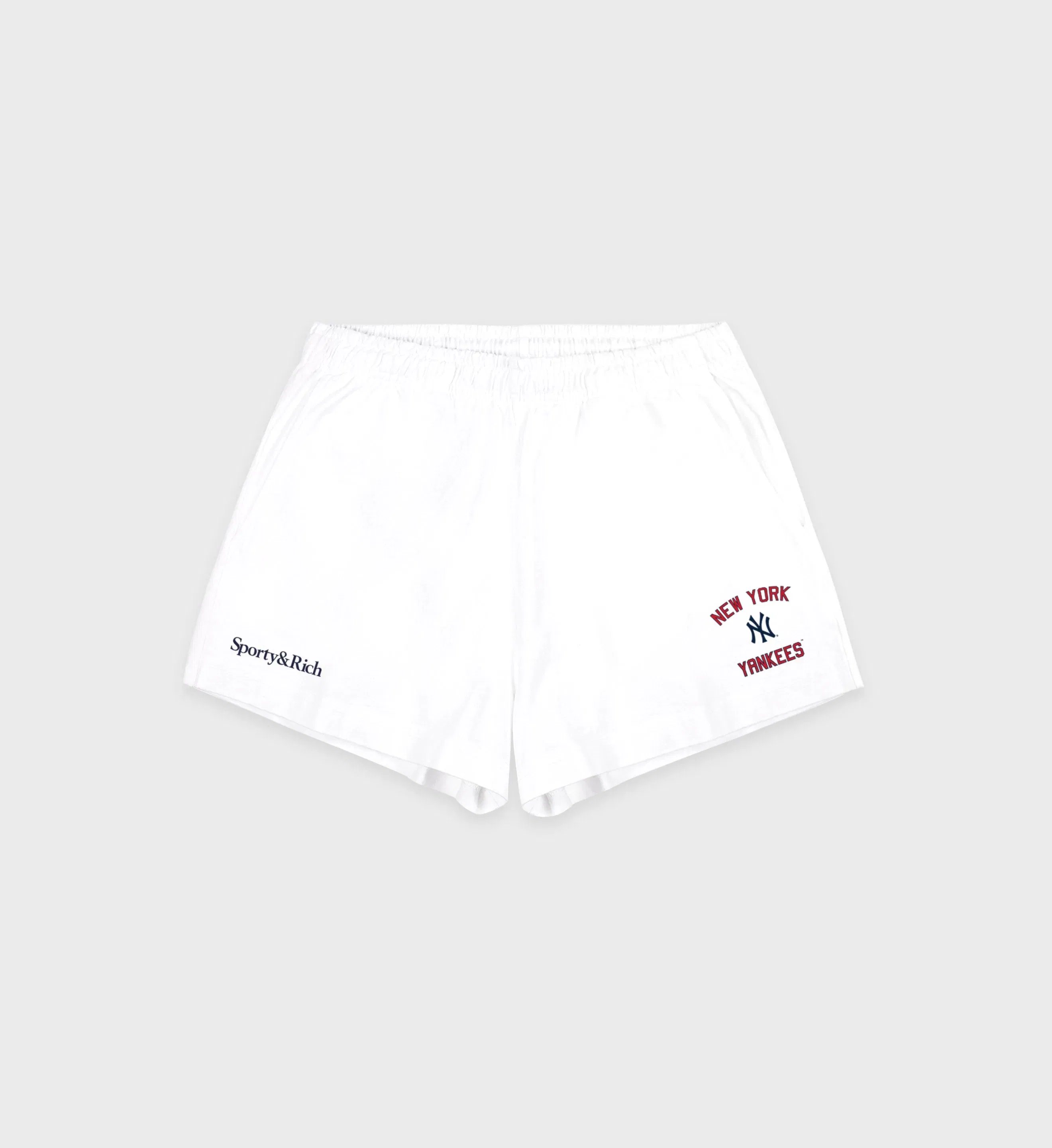 Homerun Disco Short - White/Navy/Red