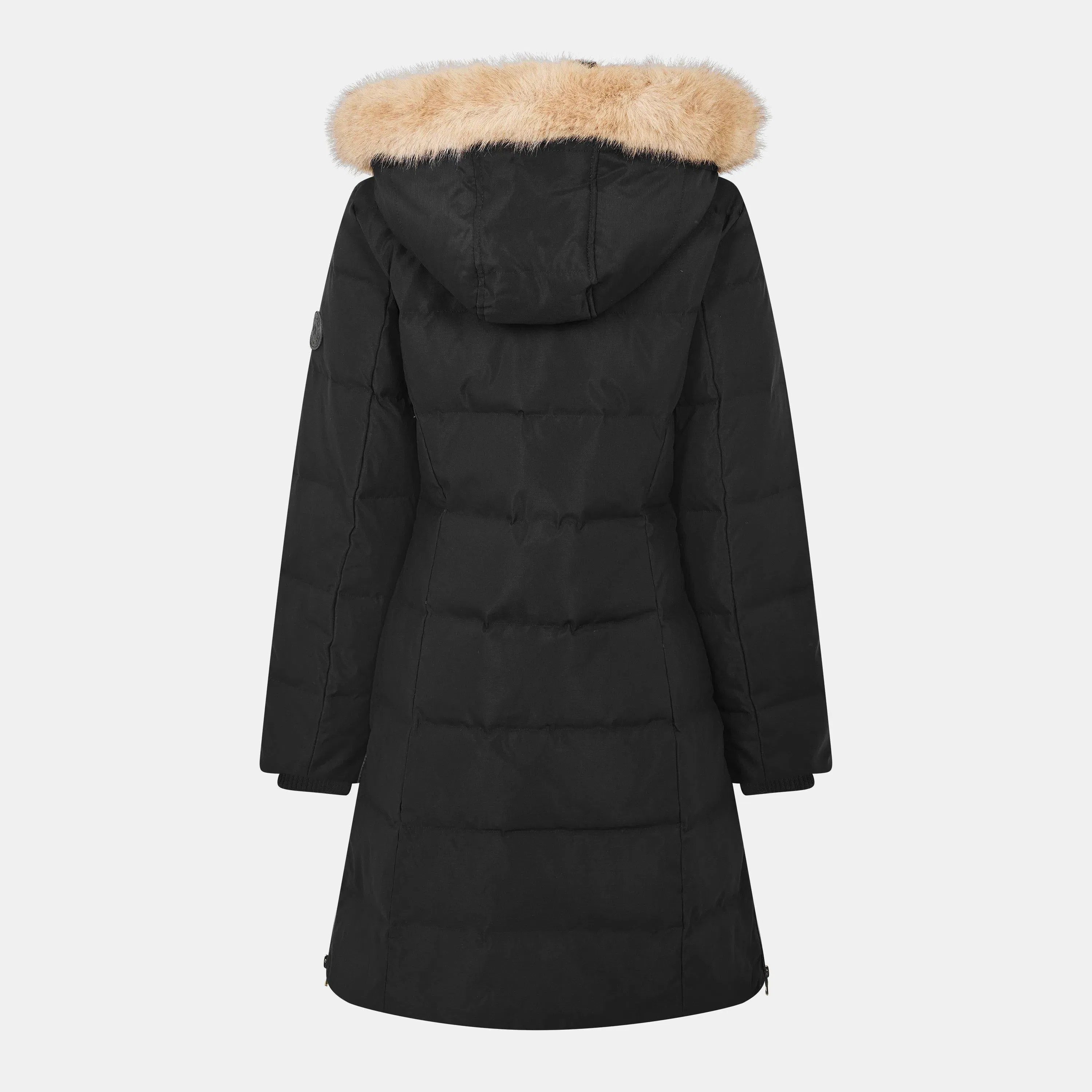 Fur Hood Medium Puffer Jacket