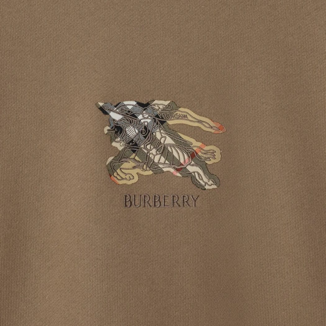 Knight Check Cotton Sweatshirt