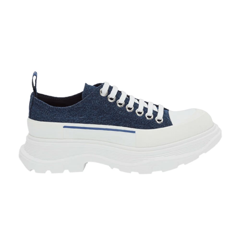Alexander McQueen Wmns Tread Slick Lace Up 'Indigo'