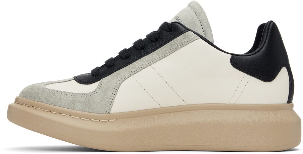 McQueen Off-White & Gray Oversized Retro Sneakers