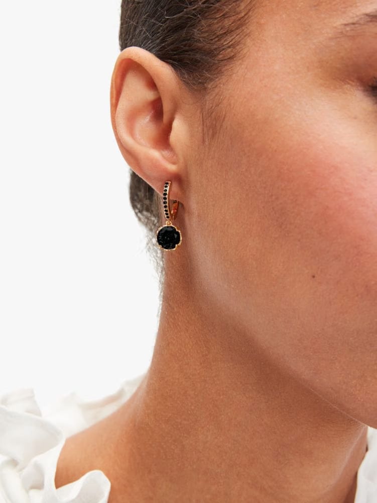 That Sparkle Pavé Mini Hoops