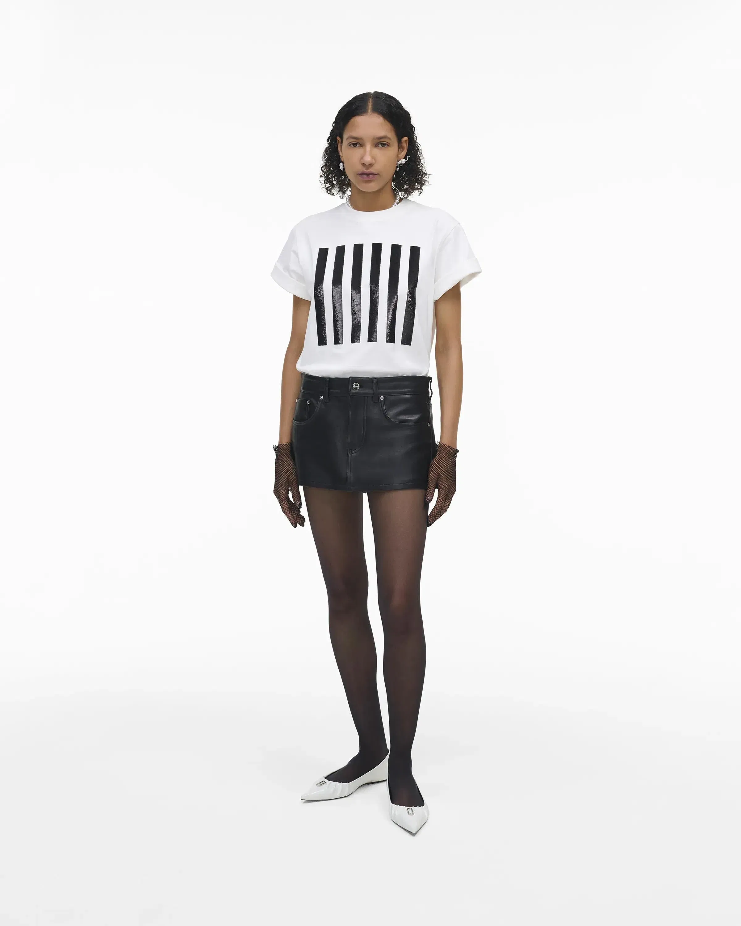 The Leather Skort