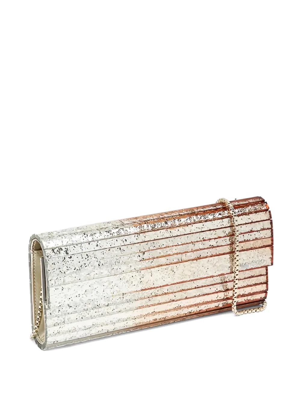 small glitter-embellished clutch