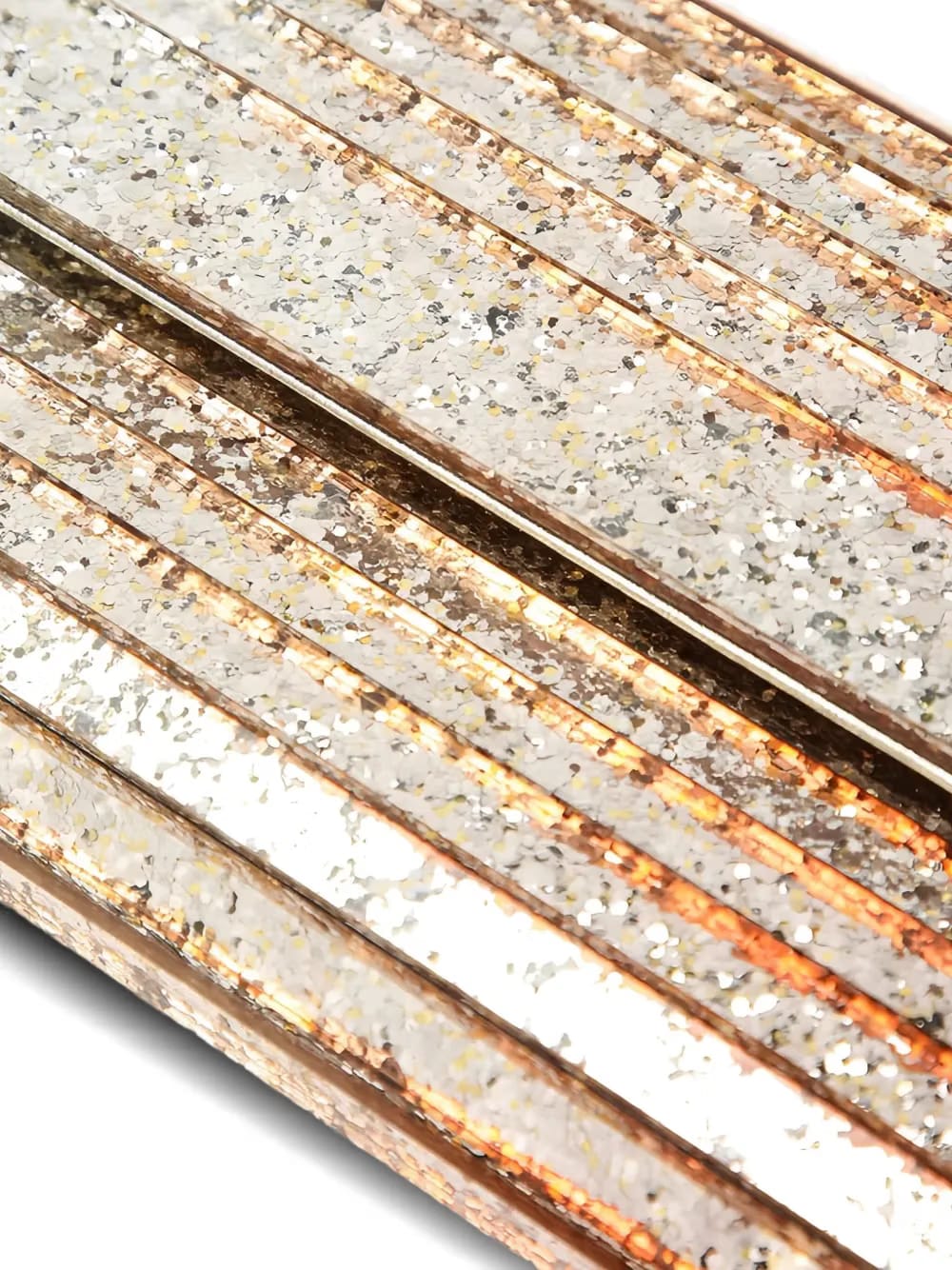 small glitter-embellished clutch