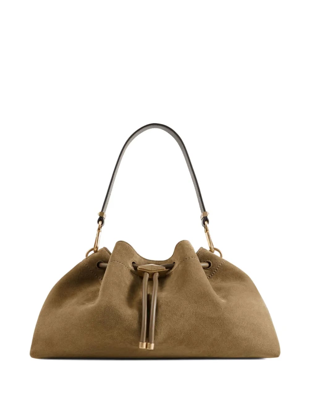 Cinch M suede shoulder bag