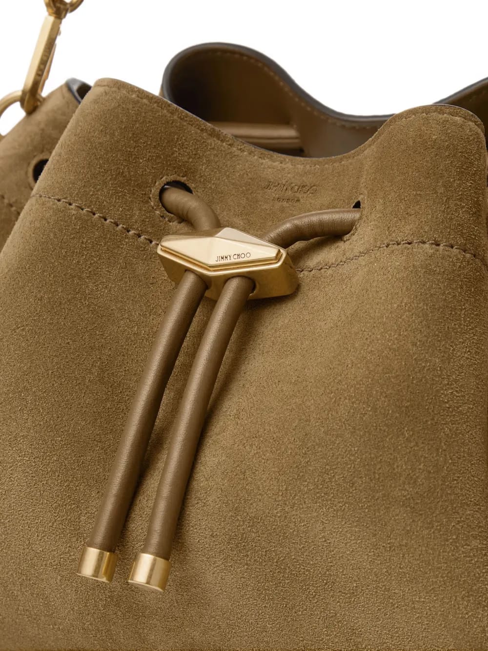 Cinch M suede shoulder bag