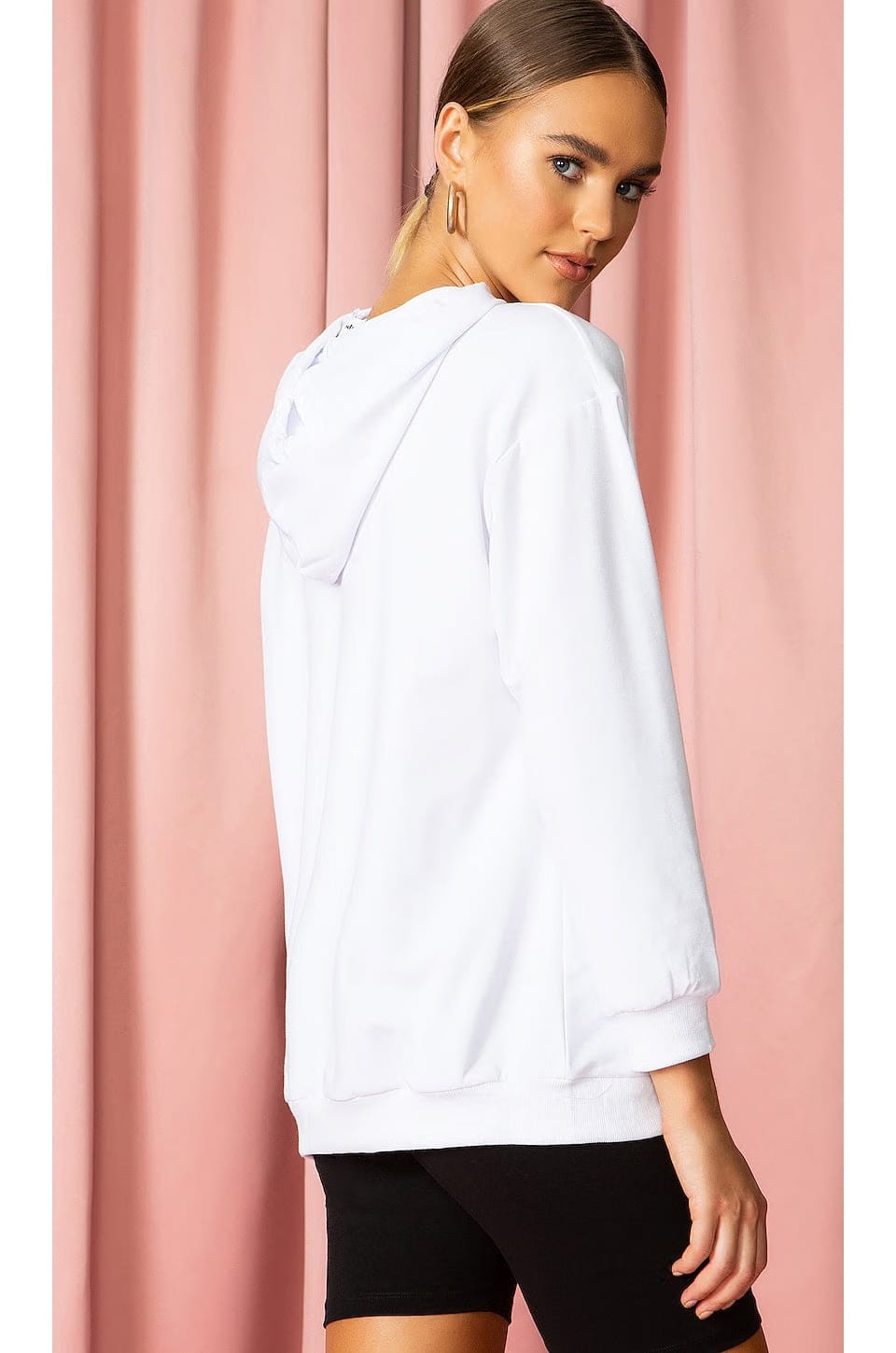 superdown Hooded Sweatshirt in White