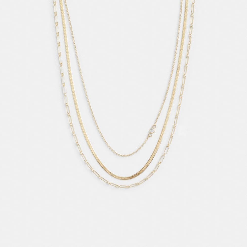 Delicate Layered Chain Necklace