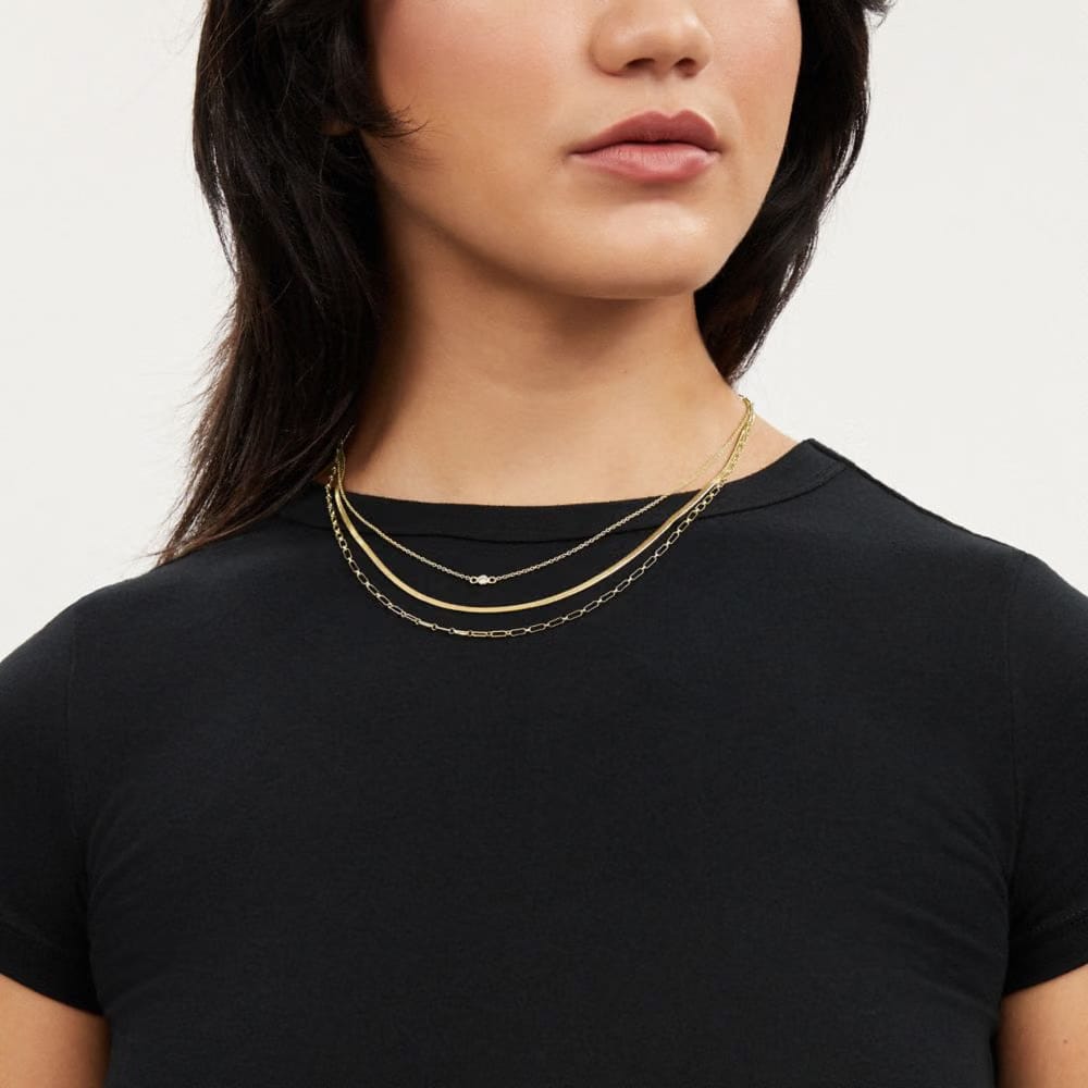 Delicate Layered Chain Necklace