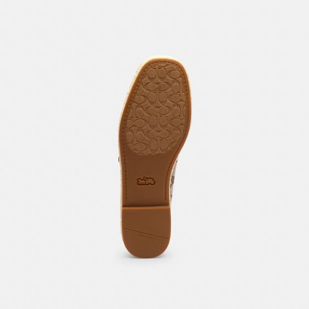 Mary Jane Espadrille In Signature Jacquard