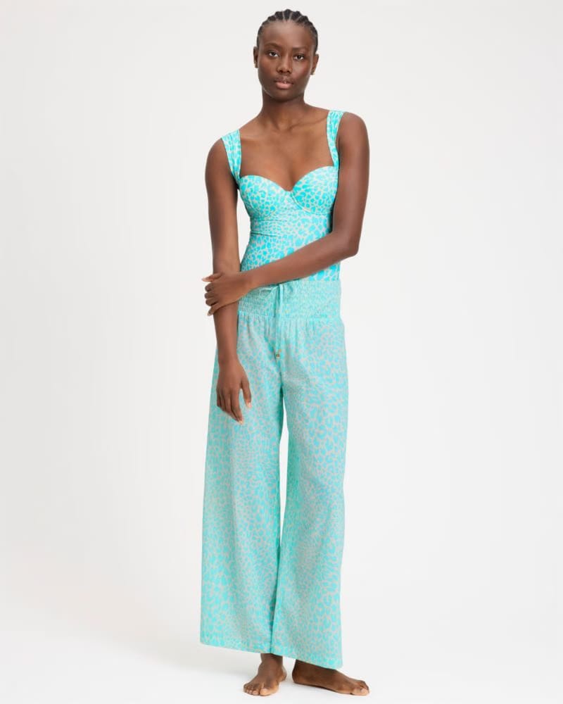 Regal Leopard One-piece Swimsuit