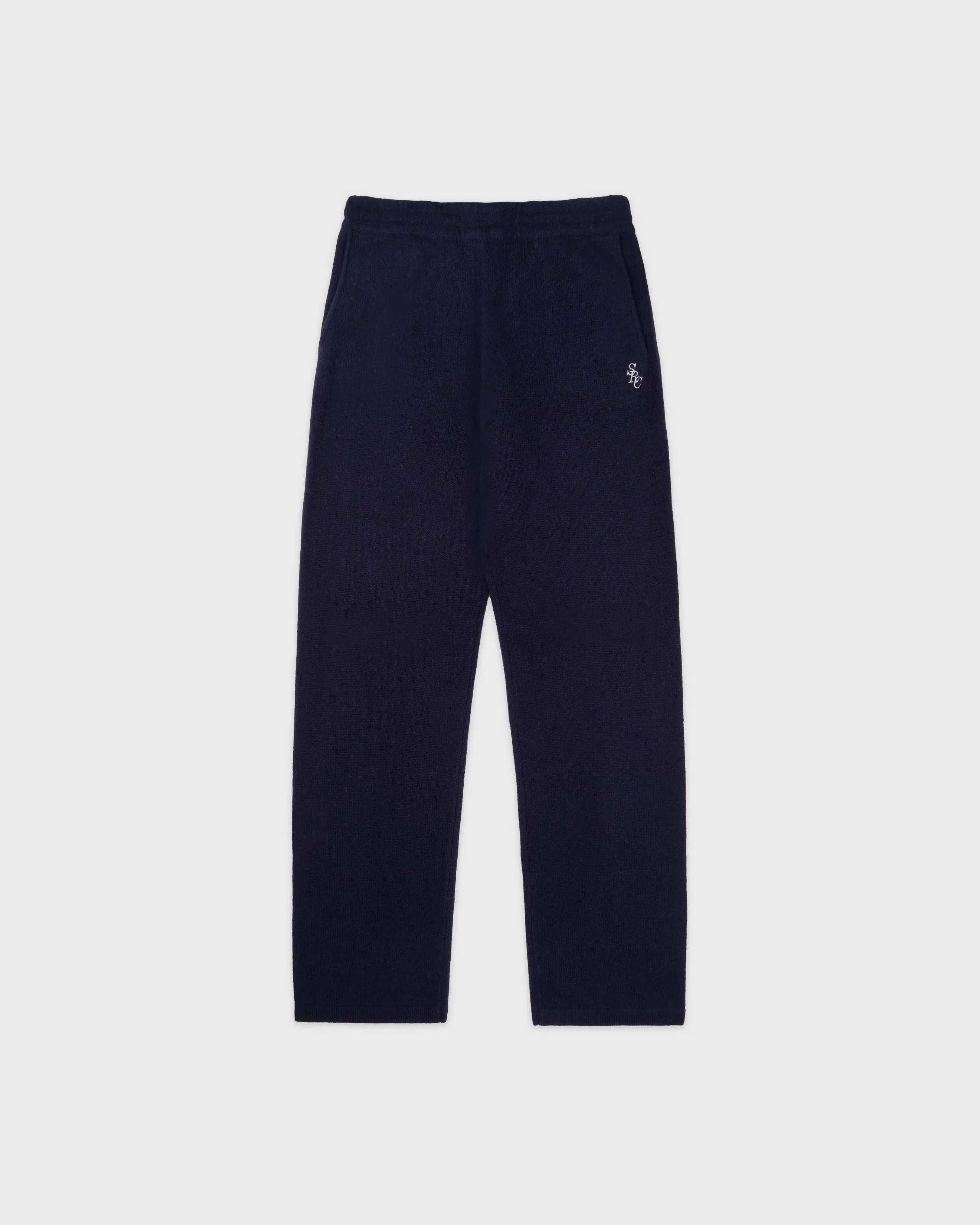 SRC Cashmere Trousers - Navy/White