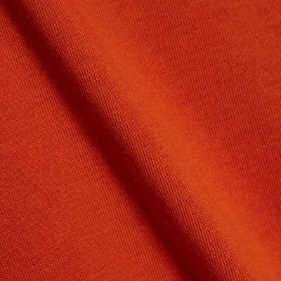 Orange Split Hem Boyfriend Fit T-Shirt