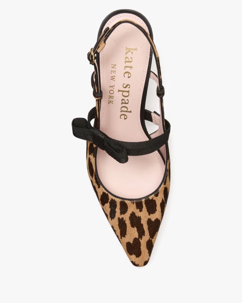 Maritza Leopard Slingback Pumps