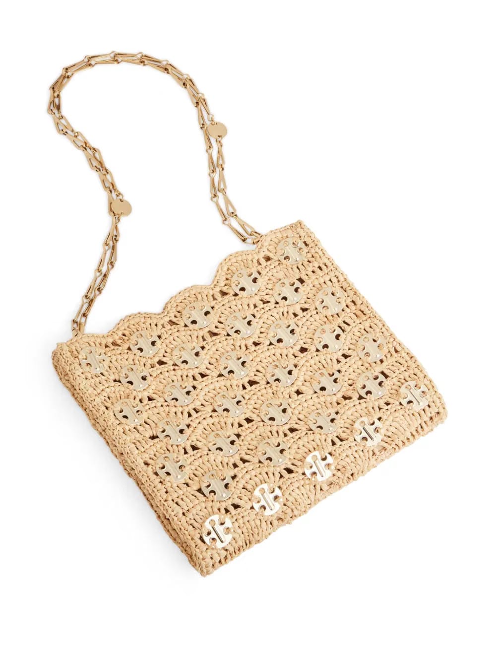 Iconic 1969 raffia shoulder bag