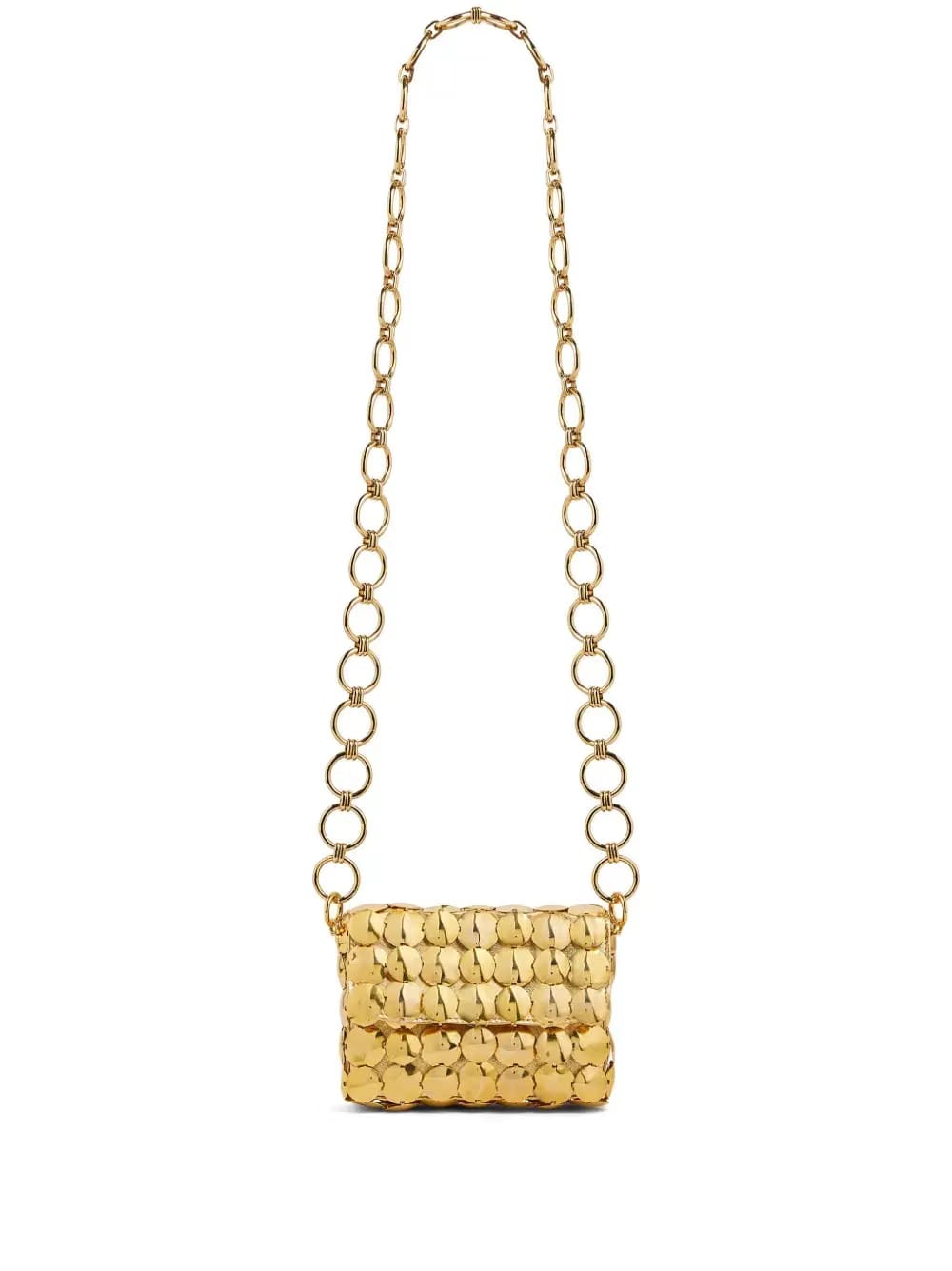 mini Sparkle layered crossbody bag