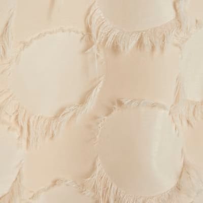 Cream Fringe Mini Dress