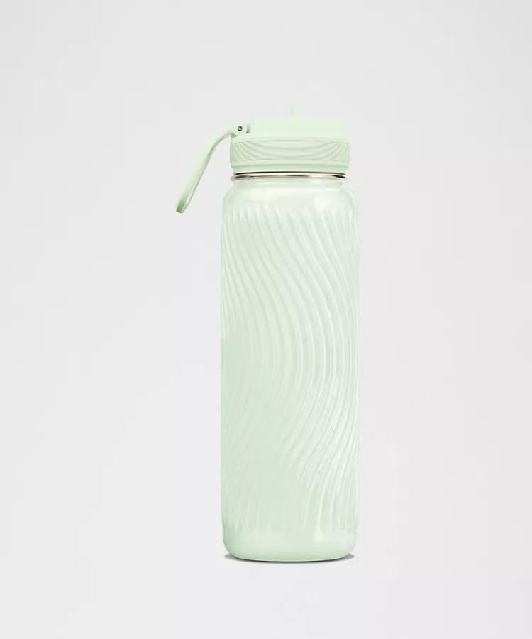 Back to Life Sport Bottle 24oz Straw Lid Wave