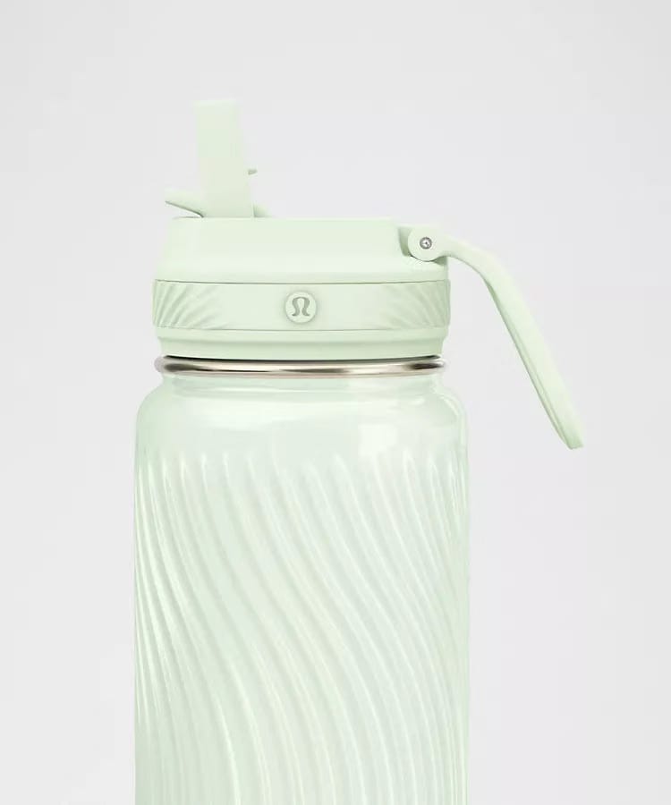 Back to Life Sport Bottle 24oz Straw Lid Wave