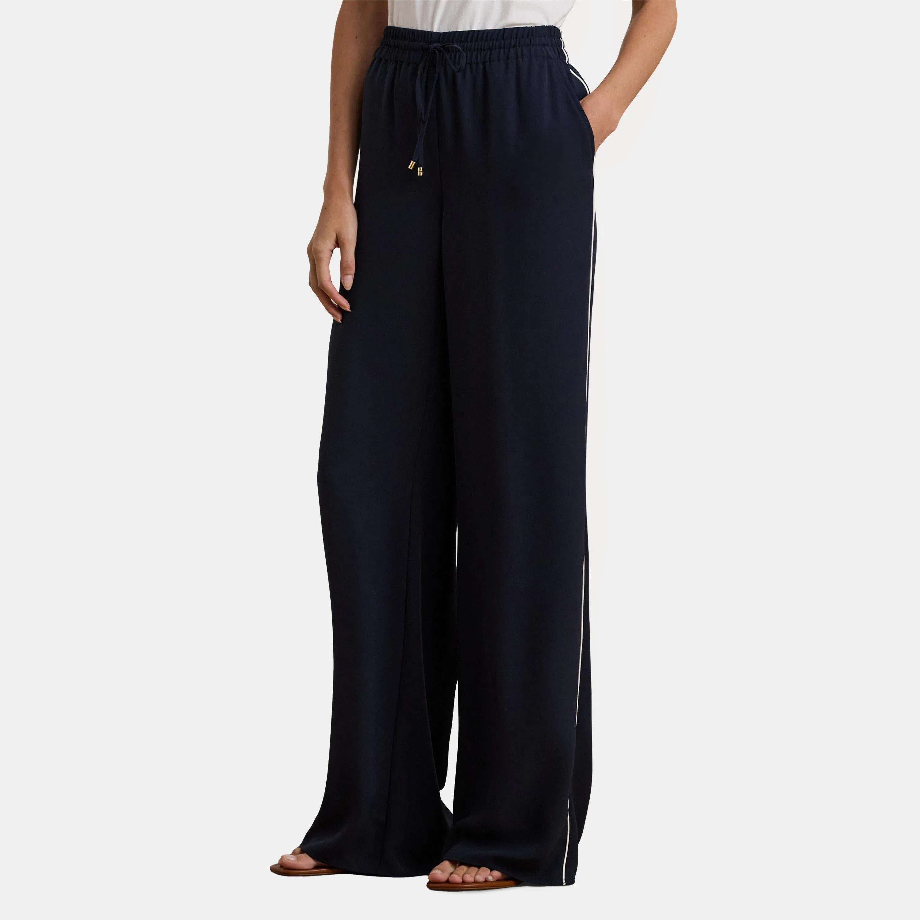 Ziakash Wide Leg Trousers