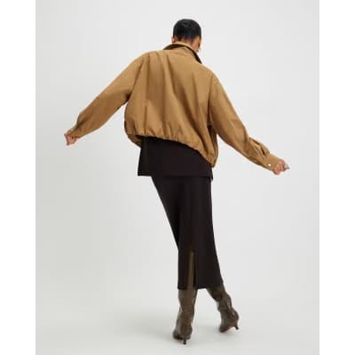 Brown Premium Maxi Skirt