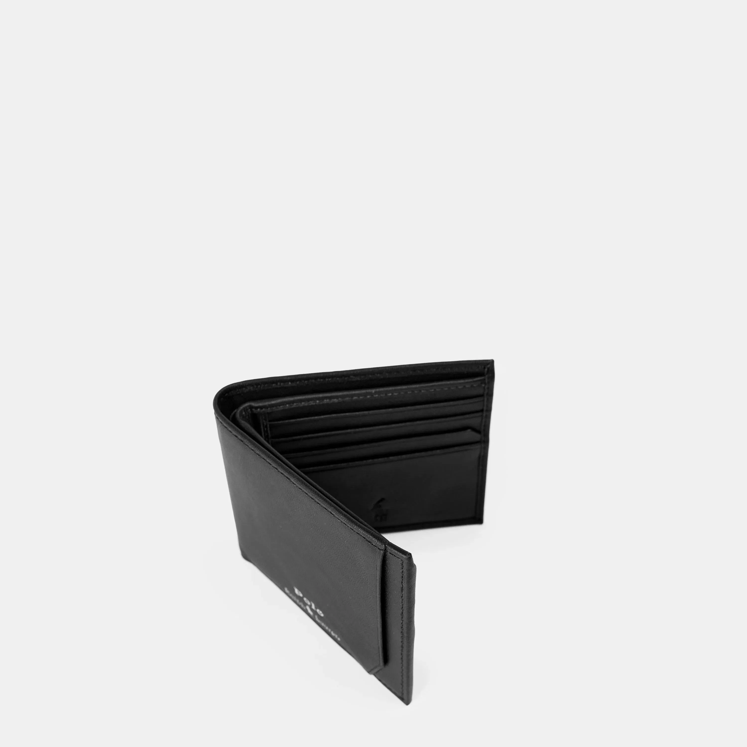 Smooth Leather Billfold Wallet