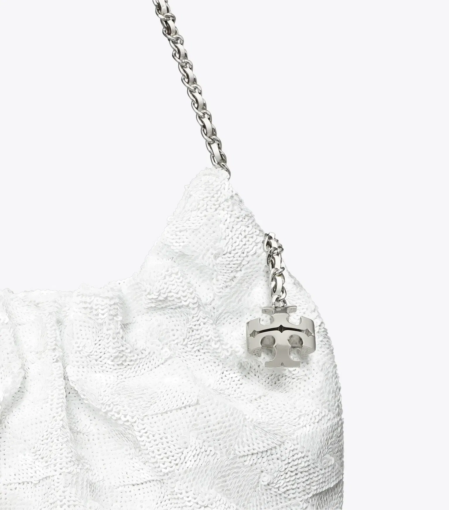 Mini Fleming Sequin Hobo Bag