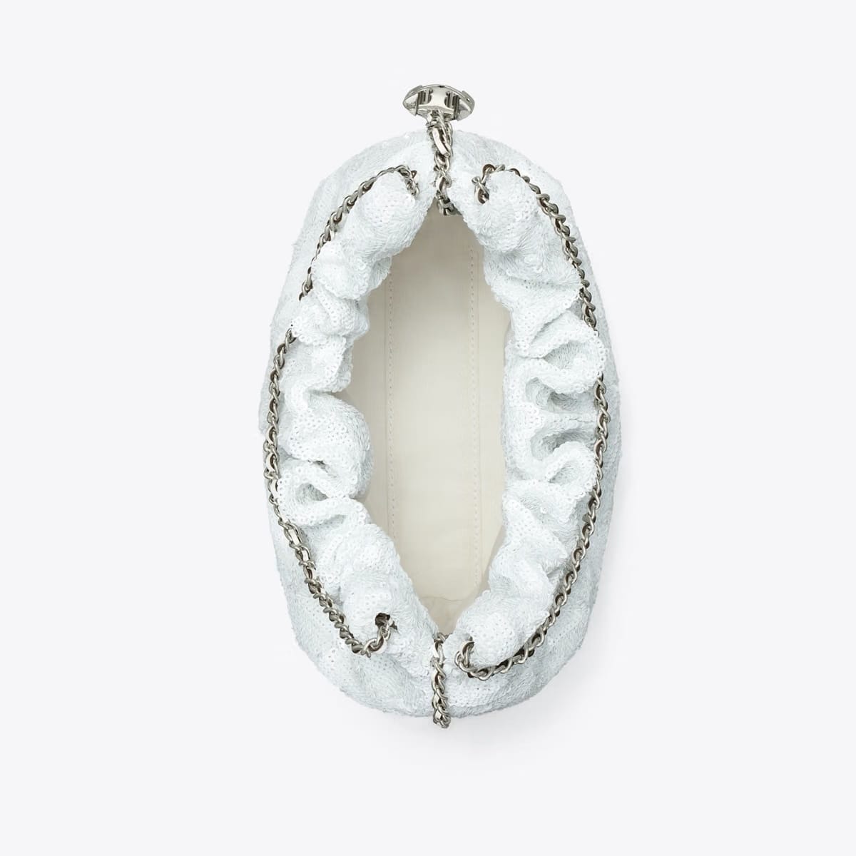 Mini Fleming Sequin Hobo Bag