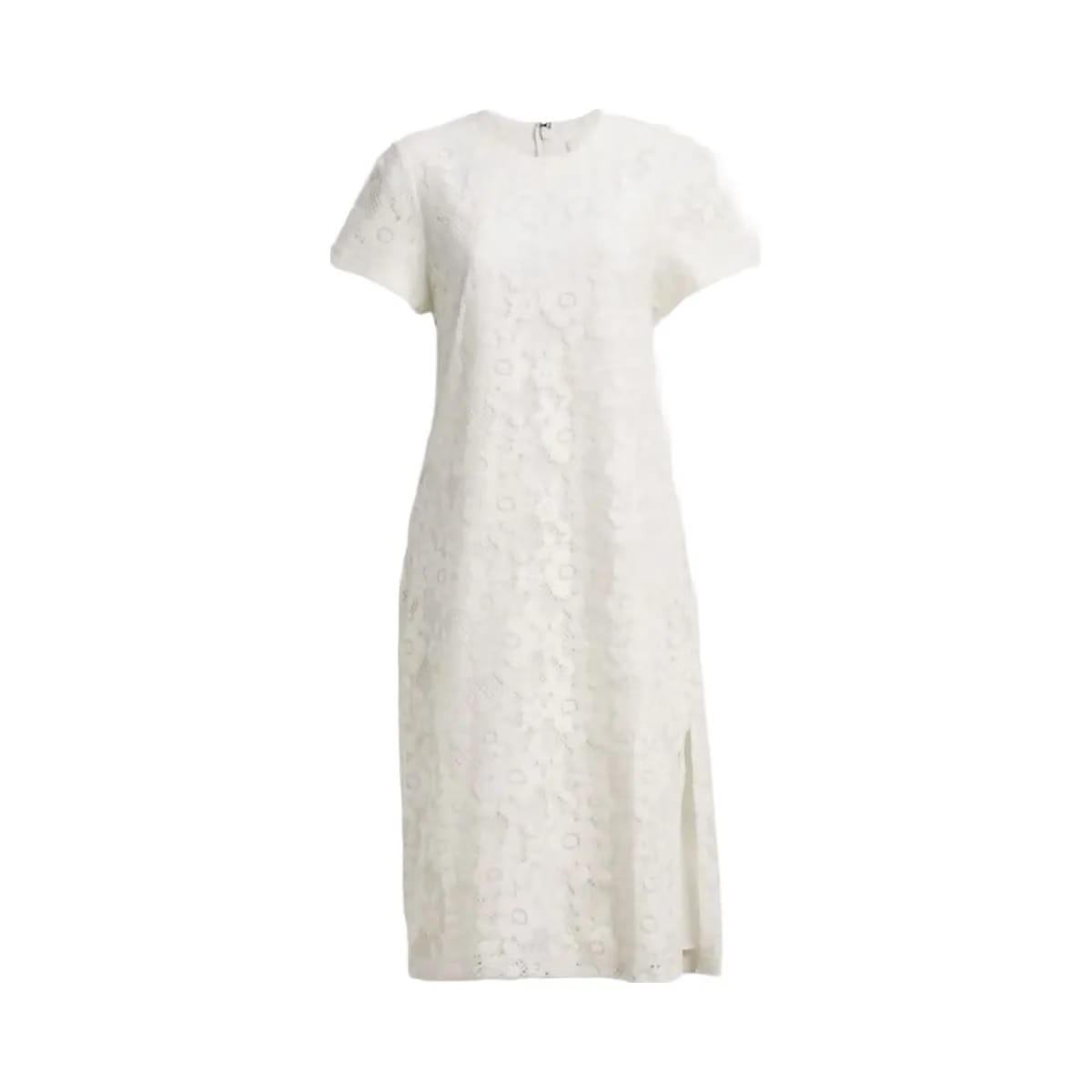 Coach Lace T-Shirt Dress White
