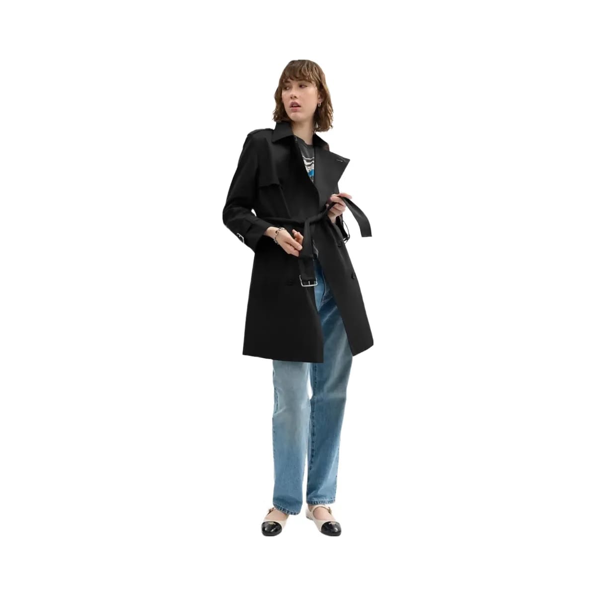 Coach Mid Trench Black