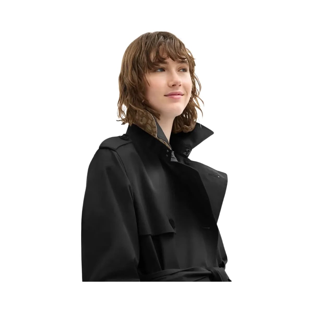 Coach Mid Trench Black