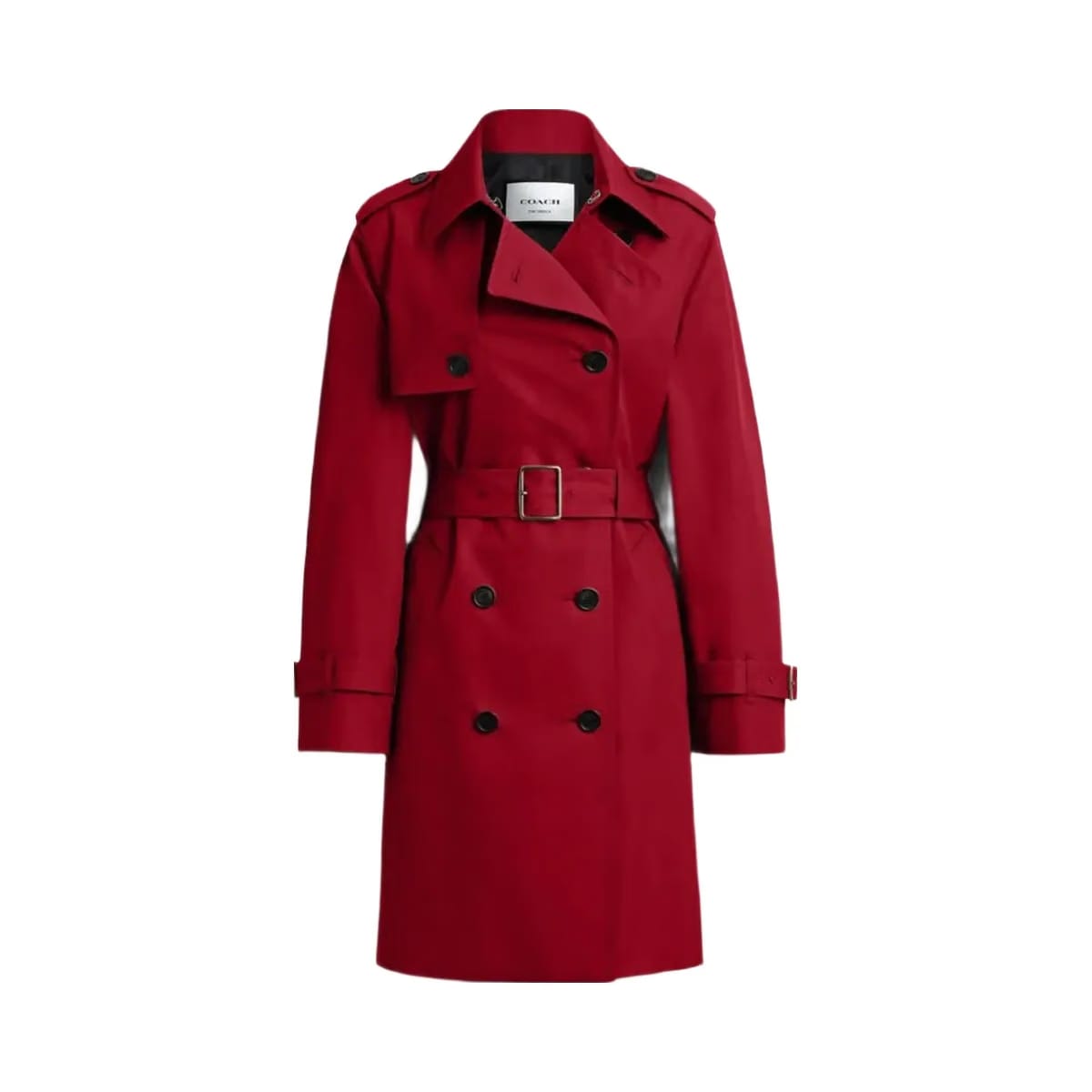 Coach Mid Trench Ruby