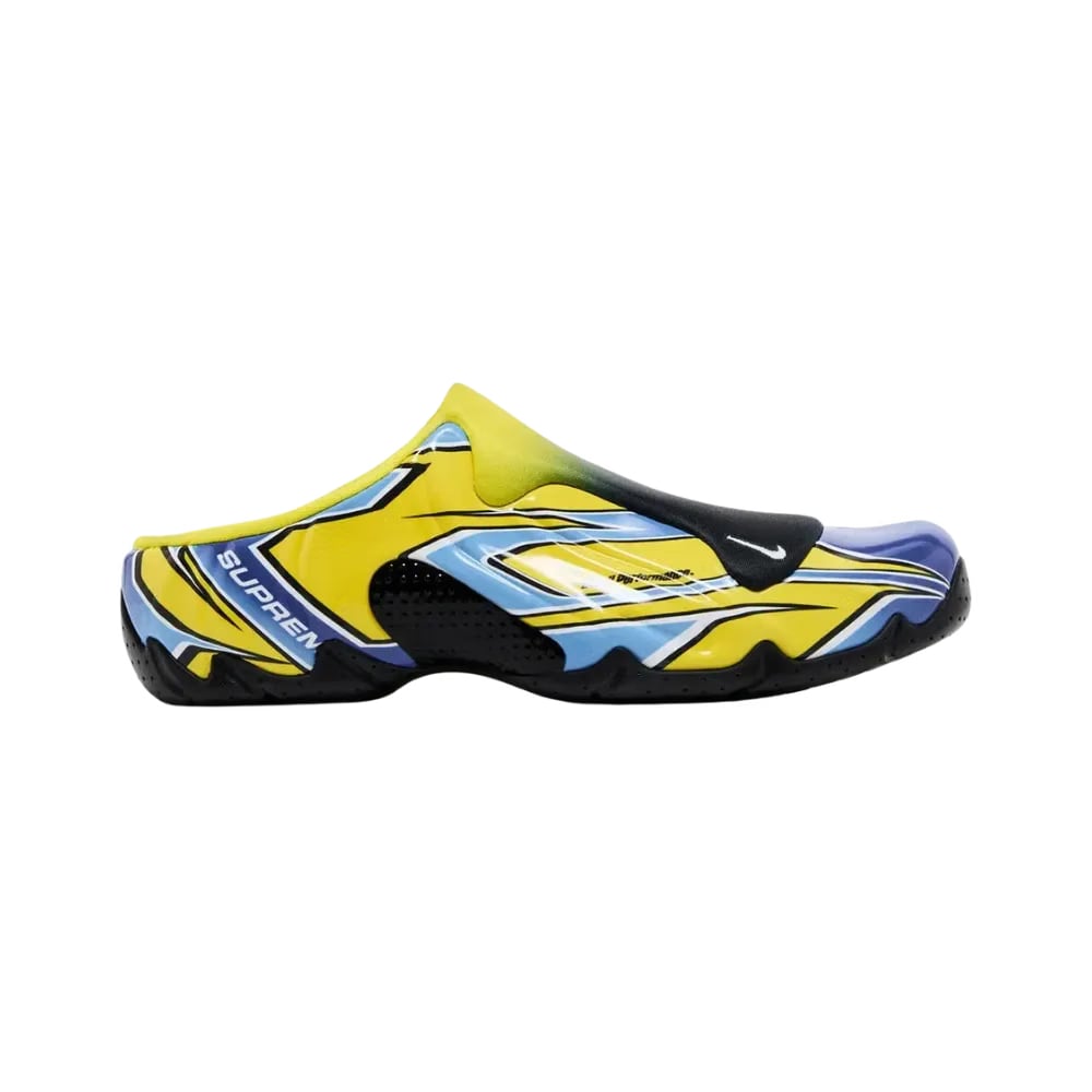 Supreme x Nike Clogposite 'Opti Yellow Blue'