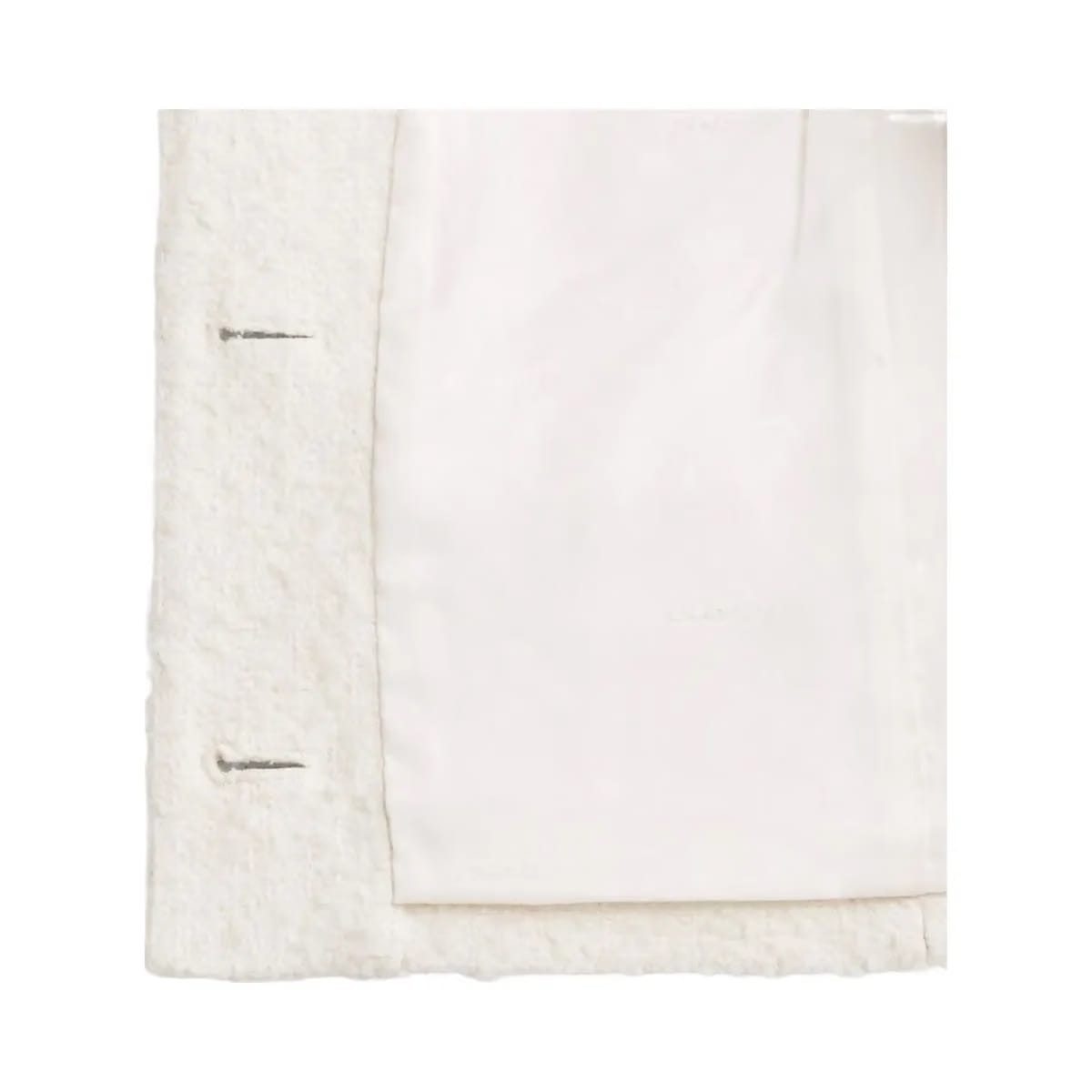 Coach Heritage C Boucle Vest Cream