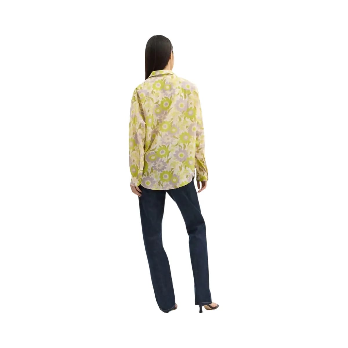 Coach Cotton Voile Shirt Yellow Floral